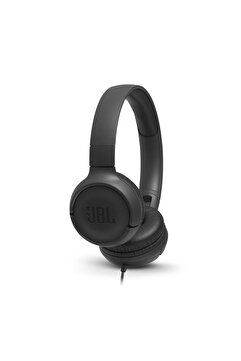 JBL T500 Siyah Kablolu Kulak Üstü Kulaklık (JBL Türkiye Garantili)