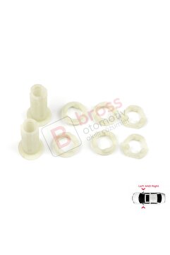 Bross Otomotiv Renault Megane 2 Scenic 2 Için Sol Sağ Yan Elektrikli Katlanır Ayna Motor Aktüatör Desteği Tamir Set