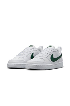 Nike Genç Spor Ayakkabı Çocuk Ayakkabısı Court Borough Low Recraft Yeşil Beyaz