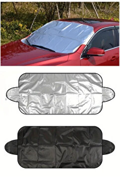 CoverPlus Araba Ön Cam Güneşlik Araç Oto Güneşlik Güneş Koruyucu 140x80 cm