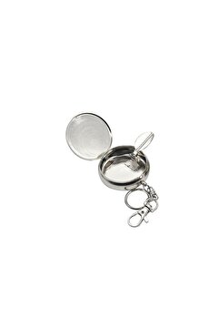 SPELT Portatif Küllük Taşınabilir Seyahat Mini Kokusuz Kül Tablası Anahtarlık metal Cep Küllüğü