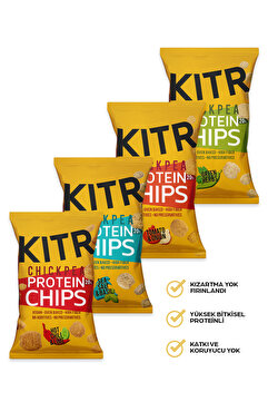 KITR Karışık Yüksek Proteinli Cips Paketi 4x50g
