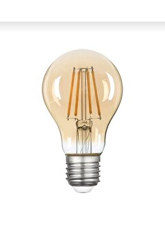 Edison Rustik A60 Led Filament Ampul E27 Gün Işığı Aydınlatma Ampülü Led Ampül