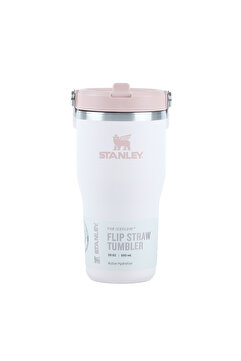 Stanley Iceflow™ Flip Straw Tumbler Pipetli Termos | 0.60 L Toz Pembe