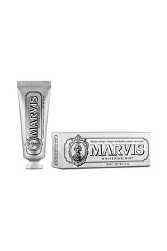 Marvis Whitening Mint Diş Macunu 25 ml – Doğal Beyazlık ve Uzun Süre Ferahlık