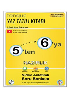 Tonguç Yayınları Güncel 5'ten 6'ya Hazırlık Kitabı