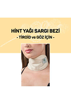 Dengeli Market Boyun Ve Göz Bölgesi Hint Yağı Sargı Bezi, Ergonomik, Pamuklu