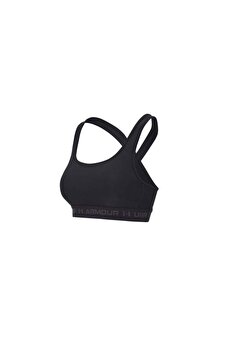 Under Armour Crossback Mid Bra 1361034-001 Siyah Sporcu Sütyeni
