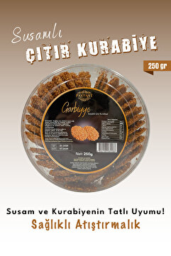 payitaht hurma Hurma Özlü Susamlı Çıtır Kurabiye 250 gr