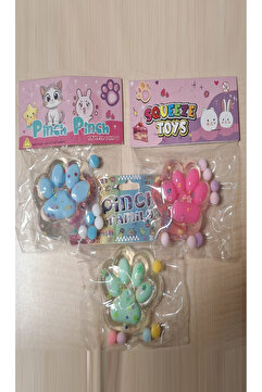 Yuka Kids squishy stres oyuncağı yumuşacık jel oyuncak skuşi Stiç 1 Adet