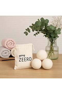 Going Zeero Çamaşır Kurutma Topları - %100 Yün Kurutma Makinesi Topları