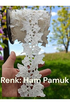 DUAYEN Pamuk güpür dantel sarmaşık desen 1 metre