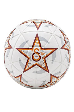Galatasaray Yeni Koleksiyon Match Serisi Lisanslı 32 Panel Dikişli 5 Numaralı Futbol Topu Beyaz