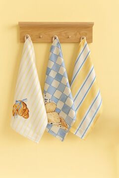 Alseko Concept Bread & Croissant 35x50cm 3 Adet Pamuk Mutfak Fırın Havlusu