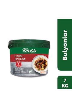 Knorr Et Suyu Toz Bulyon 7 Kg