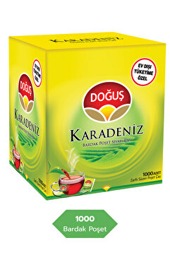 Doğuş Karadeniz Bardak Poşet Çay 1000'Li