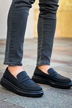remss Robert - RS615 Siyah Erkek Loafer Ayakkabı SIYAH ST