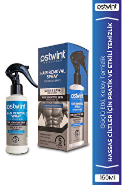 Ostwint Hassas Ciltler Için Tüy Dökücü Sprey 150 ml Erkek