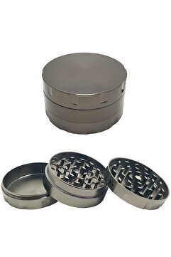 Falconetti Gri 55 mm. Tütün Baharat Herbal Öğütücüsü Parçalayıcı rb88gr
