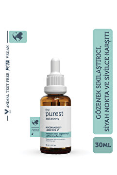 The Purest Solutions Gözenek, Ve Siyah Nokta Karşıtı Niacinamide Serum 30 ML (Niacinamide 5% & Zinc Pca 1%)