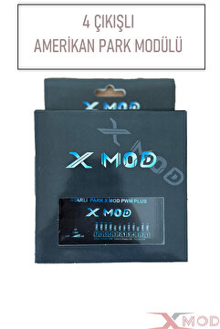 XMOD Amerikan Park Modülü 4 Çıkışlı Ayarlı 12v Tüm Araçlara Uygun Sinyal Modülü