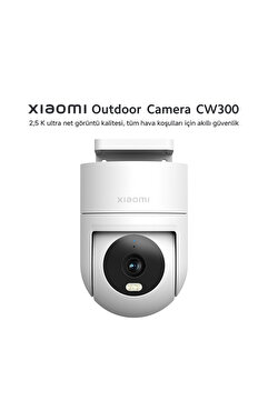 Xiaomi Outdoor Camera CW300 - Akıllı Dış Mekan Kamerası 4MP 360 PTZ IP66 (Xiaomi Türkiye Garantili)