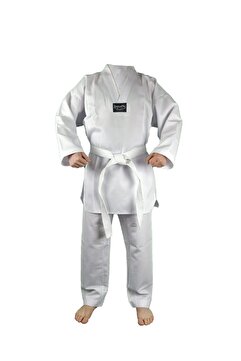 Dragondo Taekwondo/Tekvando Acemi Elbise Kıyafeti Dobok Beyaz Yaka dobok giftoom