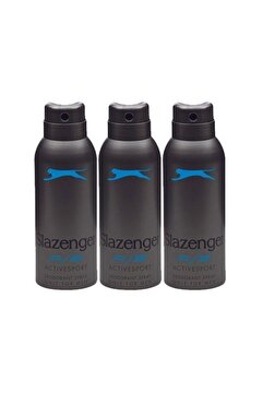 Slazenger ACTİVE SPORT MAVİ DEODORANT 150 ML 3 ADET