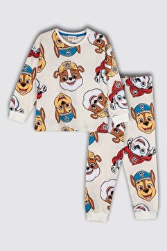 zuzunga Mutlu Paw Patrol Desenli %100 Pamuk Çocuk Pijama Takımı