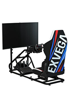 EXVEGA Sim Racing Yarış Simülatörü Kokpiti