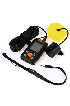 valkyrie Dijital Balık Bulucu Ultrasonik Sonar Gps100Mt Siyah