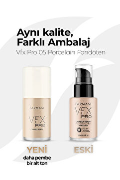 Farmasi Vfx Pro Camera Ready Fondöten Porcelain 30ml