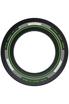 Winmau Advance Black - Green Dart Hedef Tahtası Surround