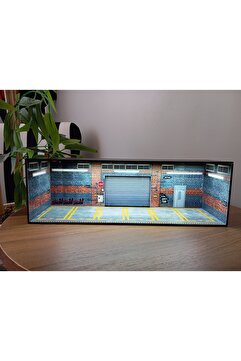 Erdemirgaraj Hotwheels Uyumlu Diorama Garaj.
