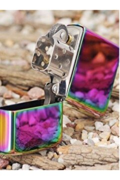 İNDİRİM CENTER Zippo Model Petrol Rengi Benzinli Çakmak