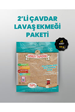 Asrın Tandırı 2'Lİ PAKET ( 2 paket Ekşi Hamurlu Çavdar Lavaş Ekmeği)