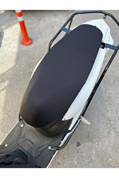 SSS TEKSTİL Motosiklet Sele Koltuk Kılıfı 50 cc 150 cc uyumlu siyah