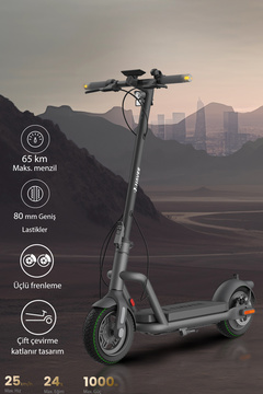 Navee N65 Scooter Electric Elektrikli Scooter 500 W Fiyatı, Yorumları - Trendyol