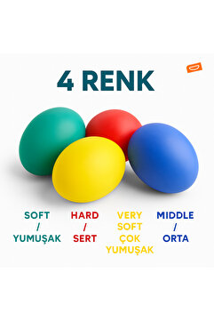 footlıne foot healthly 4 Sertlikte Ameliyat Sonrasi El Sikma Egzersiz Top Seti Stres Topu