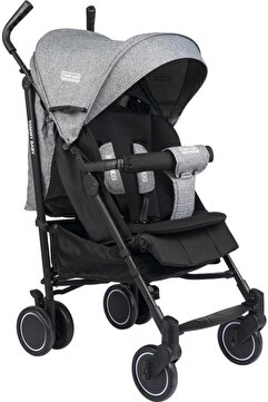 Tommybaby Luppo Black Tam Yatar Baston Bebek Arabası Puset