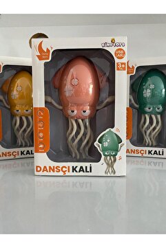 smilechild Dans Eden ve Sürünerek İleri Geri Hareket Eden Sesi Açılıp Kapanan Işıklı ve Şarjlı AHTAPOT