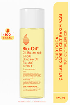 Bio-Oil %100 Natural Çatlak Karşıtı Nemlendirici Cilt Bakım Yağı 125 ml Leke Karşıtı Vitamin E