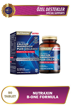 Nutraxin B One Formula 90 Tablet Kalsiyum Magnezyum Hidrolize Kolajen D Vitamini Çinko Bakır