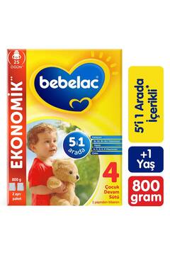 Bebelac 4 Çocuk Devam Sütü 1 Yaş+ 800 Gr
