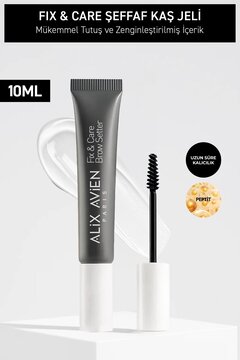 Alix Avien Uzun Süre Kalıcı Doğal Hacim Veren Besleyici Kaş Sabitleyici Bakım Jeli - Fix & Care Brow Setter