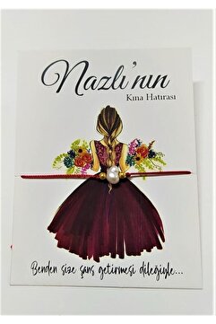 sandal hediyelik Kişiye Özel Isimli Şans Bilekliği Söz, Nişan, Kına, Nikah, Düğün Hediyesi 15 Adet