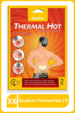 StopEver Thermal Hot Termal Terapi 6'lı