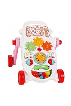 PİLSAN HAPPY İLK ADIM ARABASI (PEMBE)