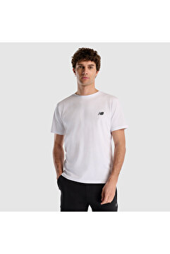 New Balance MNT1537 Beyaz Erkek Tişört