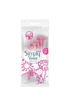 Gillette Venus Gillette Venüs Simply 2 Tıraş Bıçağı 5'li Kadın Basic